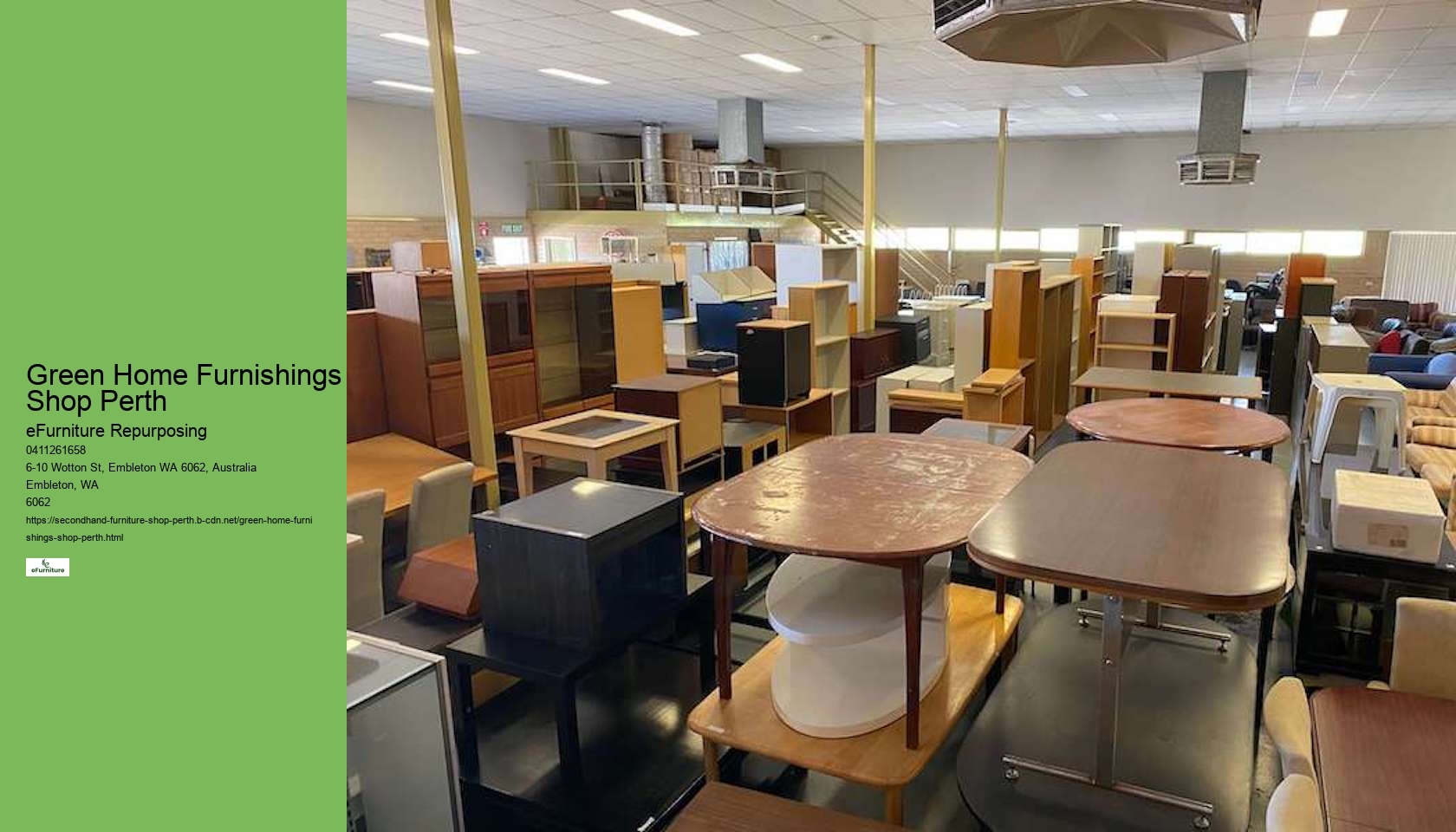 Perth's Second-Hand Furniture Guide