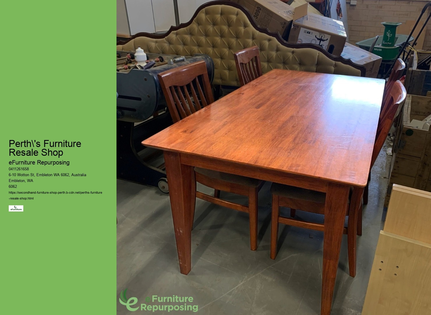 Perth's Bargain Furniture Shop