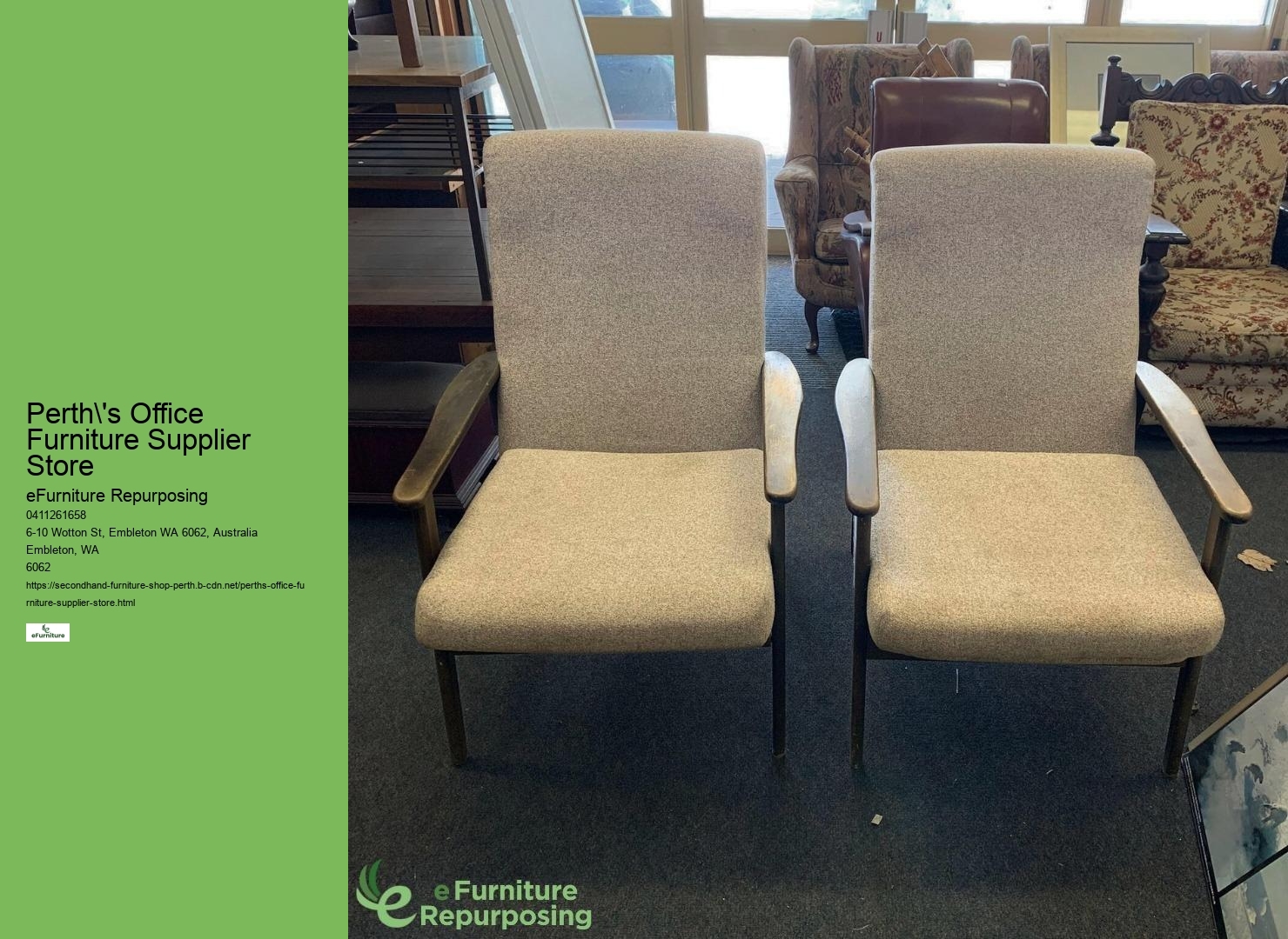 Perth's Office Furniture Supplier Store