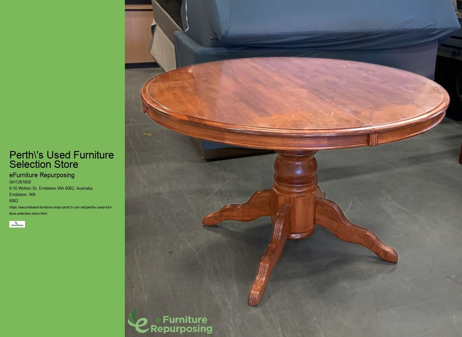 Second-Hand Furniture Inspirations Perth