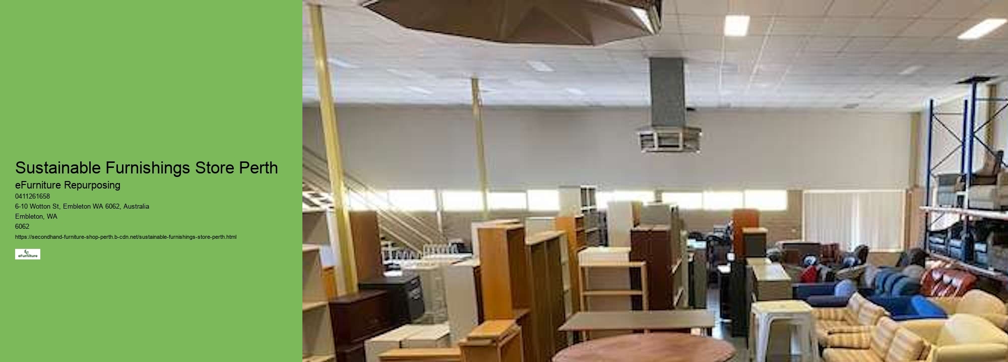 Perth's Preloved Furniture Store